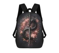 sinyumoney Sac À Dos Pour Enfants Dragon Sword with Cherry Blossoms -3 Garçons Et Filles, Sac À Dos De Voyage Pour Adolescents 17inch