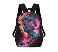 sinyumoney Sac À Dos Pour Enfants Electric Energy Burst Garçons Et Filles, Sac À Dos De Voyage Pour Adolescents 17inch