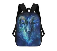 sinyumoney Sac À Dos Pour Enfants Galactic Ram Celestial Majesty Garçons Et Filles, Sac À Dos De Voyage Pour Adolescents 17inch