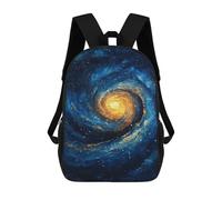 sinyumoney Sac À Dos Pour Enfants, Galactic Whirlpool Painting Sac D'école Grande Capacité Pour Élèves, Sacs À Dos Pour Garçons, Filles, Adultes Et Adolescents 17inch