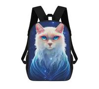 sinyumoney Sac À Dos Pour Enfants Galactic Whiskered Guardian -1 Garçons Et Filles, Sac À Dos De Voyage Pour Adolescents 17inch