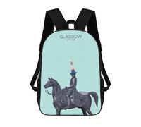 sinyumoney Sac À Dos Pour Enfants, Glasgow City Snippet Sac D'école Grande Capacité Pour Élèves, Sacs À Dos Pour Garçons, Filles, Adultes Et Adolescents 17inch