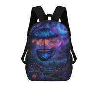 sinyumoney Sac À Dos Pour Enfants Magical Teacup Under Starry Umbrella Garçons Et Filles, Sac À Dos De Voyage Pour Adolescents 17inch