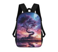 sinyumoney Sac À Dos Pour Enfants, Magical Tree Sac D'école Grande Capacité Pour Élèves, Sacs À Dos Pour Garçons, Filles, Adultes Et Adolescents 17inch