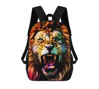 sinyumoney Sac À Dos Pour Enfants, Rainbow Lion Roar Sac D'école Grande Capacité Pour Élèves, Sacs À Dos Pour Garçons, Filles, Adultes Et Adolescents 17inch