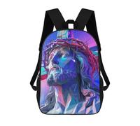 sinyumoney Sac À Dos Pour Enfants, Religion Poster 6 Sac D'école Grande Capacité Pour Élèves, Sacs À Dos Pour Garçons, Filles, Adultes Et Adolescents 17inch