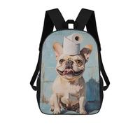 sinyumoney Sac À Dos Scolaire 17 Pouces Pour Adolescents, Impression 3D, Ajustable, À Poches Tendance, Pour Garçons Et Filles.