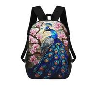 sinyumoney Sac À Dos Scolaire 17 Pouces Pour Adolescents, Impression 3D, Ajustable, À Poches Tendance, Pour Garçons Et Filles.