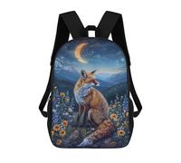sinyumoney Sac À Dos Scolaire 17 Pouces Pour Adolescents, Impression 3D, Ajustable, À Poches Tendance, Pour Garçons Et Filles.