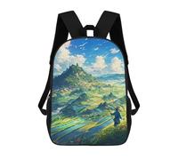 sinyumoney Sac À Dos Scolaire 17 Pouces Pour Adolescents, Impression 3D, Ajustable, À Poches Tendance, Pour Garçons Et Filles.