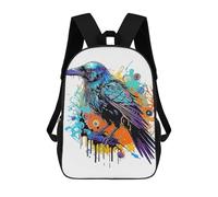 sinyumoney Sac À Dos Scolaire 17 Pouces Pour Adolescents, Impression 3D, Ajustable, À Poches Tendance, Pour Garçons Et Filles.