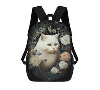 sinyumoney Sac À Dos Scolaire 17 Pouces Pour Adolescents, Impression 3D, Ajustable, À Poches Tendance, Pour Garçons Et Filles.