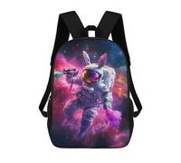 sinyumoney Sac À Dos Scolaire 17 Pouces Pour Adolescents, Impression 3D, Ajustable, À Poches Tendance, Pour Garçons Et Filles.