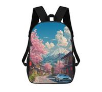 sinyumoney Sac À Dos Scolaire 17 Pouces Pour Adolescents, Impression 3D, Ajustable, À Poches Tendance, Pour Garçons Et Filles.