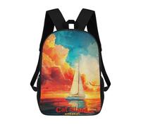 sinyumoney Sac À Dos Scolaire 17inch Sac À Dos Pour Enfant Sac À Dos Scolaire Pour Enfant Sac À Dos De Voyage Imprimé En 3D Sac D'école Pour Garçon