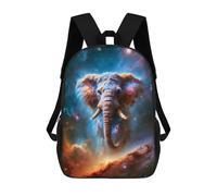 sinyumoney Sac À Dos Scolaire Cosmic Elephant Nebula Sac À Livres Pour Garçons Et Filles, Sac D'école, Sac Pour Étudiants, Sac De Voyage D'affaires, Sac De Travail 17inch
