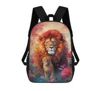 sinyumoney Sac À Dos Scolaire Enfant 17 Pouces Imprimé En 3D Avec Des Motifs D'anime, Idéal Pour Les Voyages Et Les Livres.