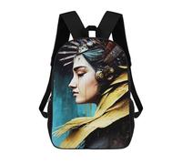 sinyumoney Sac À Dos Scolaire Enfant Tendance Et Décontracté Abstract Art Culture Sac À Dos Scolaire Imprimé En 3D Pour Garçon, Grand Sac À Dos