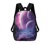 sinyumoney Sac À Dos Scolaire Enfant Tendance Et Décontracté Alien Planet Sac À Dos Scolaire Imprimé En 3D Pour Garçon, Grand Sac À Dos