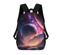 sinyumoney Sac À Dos Scolaire Enfant Tendance Et Décontracté Among The Stars Sac À Dos Scolaire Imprimé En 3D Pour Garçon, Grand Sac À Dos