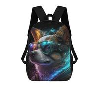 sinyumoney Sac À Dos Scolaire Enfant Tendance Et Décontracté Corgi Dog Sac À Dos Scolaire Imprimé En 3D Pour Garçon, Grand Sac À Dos