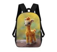 sinyumoney Sac À Dos Scolaire Enfant Tendance Et Décontracté Cute Giraffe Baby Giraffes Sac À Dos Scolaire Imprimé En 3D Pour Garçon, Grand Sac À Dos
