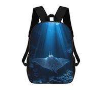 sinyumoney Sac À Dos Scolaire Enfant Tendance Et Décontracté Deep Sea Sac À Dos Scolaire Imprimé En 3D Pour Garçon, Grand Sac À Dos