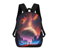 sinyumoney Sac À Dos Scolaire Enfant Tendance Et Décontracté Explore The Universe Sac À Dos Scolaire Imprimé En 3D Pour Garçon, Grand Sac À Dos