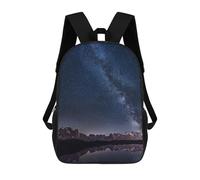 sinyumoney Sac À Dos Scolaire Enfant Tendance Et Décontracté Lost in The Stars Sac À Dos Scolaire Imprimé En 3D Pour Garçon, Grand Sac À Dos