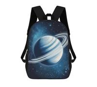 sinyumoney Sac À Dos Scolaire Enfant Tendance Et Décontracté Saturn in Space Sac À Dos Scolaire Imprimé En 3D Pour Garçon, Grand Sac À Dos