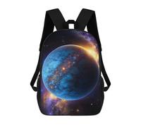 sinyumoney Sac À Dos Scolaire Galactic Aftermath Sac À Livres Pour Garçons Et Filles, Sac D'école, Sac Pour Étudiants, Sac De Voyage D'affaires, Sac De Travail 17inch