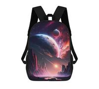sinyumoney Sac À Dos Scolaire Galactic Panorama Sac À Livres Pour Garçons Et Filles, Sac D'école, Sac Pour Étudiants, Sac De Voyage D'affaires, Sac De Travail 17inch