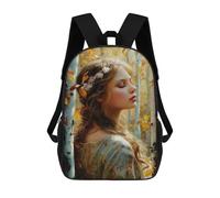 sinyumoney Sac À Dos Scolaire Imprimé En 3D 17inch Sac À Dos Pour Enfants Autumnal Forest Fantasy Sacs À Livres Grande Capacité Sacs D'école Et De Voyage Pour Enfants/étudiants/adultes