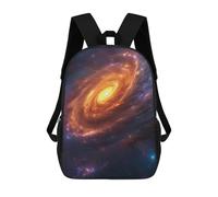 sinyumoney Sac À Dos Scolaire Imprimé En 3D 17inch Sac À Dos Pour Enfants Cosmic Spiral Galaxy-2 Sacs À Livres Grande Capacité Sacs D'école Et De Voyage Pour Enfants/étudiants/adultes