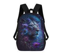 sinyumoney Sac À Dos Scolaire Imprimé En 3D 17inch Sac À Dos Pour Enfants Enchanted Lion Fantasy Artwork -4 Sacs À Livres Grande Capacité Sacs D'école Et De Voyage Pour Enfants/étudiants/adultes