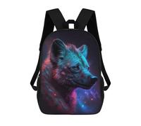 sinyumoney Sac À Dos Scolaire Imprimé En 3D 17inch Sac À Dos Pour Enfants Galactic Wolf Portrait -24 Sacs À Livres Grande Capacité Sacs D'école Et De Voyage Pour Enfants/étudiants/adultes