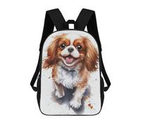 sinyumoney Sac À Dos Scolaire Imprimé En 3D Cavalier King Cute Livre 17inch Sacs À Dos Tendance Grande Capacité Sacs À Dos De Voyage Pour Enfants