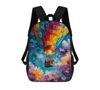 sinyumoney Sac À Dos Scolaire Imprimé En 3D De 43 Cm (17 Pouces) Pour Enfants, Motif Dessin Animé. Sac D'école Original Imprimé En 3D Pour Garçons, Du Primaire Au Collège.