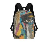 sinyumoney Sac À Dos Scolaire Imprimé En 3D Graffiti Climb Livre 17inch Sacs À Dos Tendance Grande Capacité Sacs À Dos De Voyage Pour Enfants