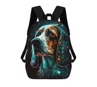 sinyumoney Sac À Dos Scolaire Imprimé En 3D Pour Enfants Beagle Dog Magic, Grande Capacité, Idéal Pour Les Voyages, Tendance Et Décontracté 17inch