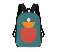 sinyumoney Sac À Dos Scolaire Imprimé En 3D Pour Enfants Classical Architecture II Sac À Dos Scolaire Pour Enfants, Sac De Voyage, Sac À Livres Tendance, Grand Sac À Dos De Grande Capacité 17inch