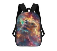 sinyumoney Sac À Dos Scolaire Imprimé En 3D Pour Enfants Cosmic Hamster Voyage Sacs À Livres, Sacs De Voyage Scolaires Grande Capacité Pour Enfants/étudiants/adultes 17inch