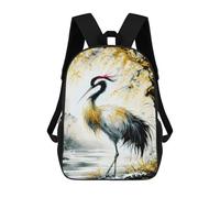 sinyumoney Sac À Dos Scolaire Imprimé En 3D Pour Enfants Crane in Watercolors Sac À Dos Scolaire Pour Enfants, Sac De Voyage, Sac À Livres Tendance, Grand Sac À Dos De Grande Capacité 17inch