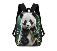 sinyumoney Sac À Dos Scolaire Imprimé En 3D Pour Enfants Cute Panda, Grande Capacité, Idéal Pour Les Voyages, Tendance Et Décontracté 17inch