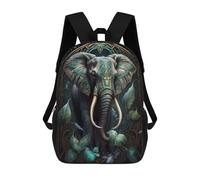 sinyumoney Sac À Dos Scolaire Imprimé En 3D Pour Enfants Enchanted Elephant Portrait -1, Sac À Dos De Voyage Haute Capacité Pour Enfants, Sac À Livres, Sac D'école 17inch