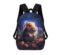 sinyumoney Sac À Dos Scolaire Imprimé En 3D Pour Enfants Enchanted Garden Mouse Sacs À Livres, Sacs De Voyage Scolaires Grande Capacité Pour Enfants/étudiants/adultes 17inch