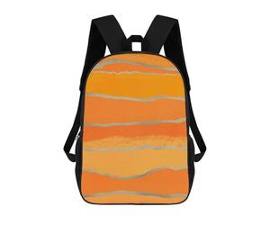 sinyumoney Sac À Dos Scolaire Imprimé En 3D Pour Enfants Expressive Collage 3 Sacs À Livres, Sacs De Voyage Scolaires Grande Capacité Pour Enfants/étudiants/adultes 17inch