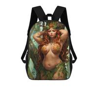 sinyumoney Sac À Dos Scolaire Imprimé En 3D Pour Enfants Forest Nymph, Sac À Dos De Voyage Haute Capacité Pour Enfants, Sac À Livres, Sac D'école 17inch