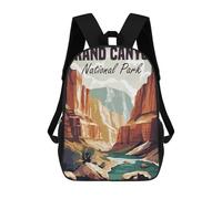 sinyumoney Sac À Dos Scolaire Imprimé En 3D Pour Enfants Grand Canyon National Park Sac À Dos Scolaire Pour Enfants, Sac De Voyage, Sac À Livres Tendance, Grand Sac À Dos De Grande Capacité 17inch