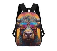 sinyumoney Sac À Dos Scolaire Imprimé En 3D Pour Enfants, Grande Capacité, Idéal Pour Les Voyages Et Les Livres.